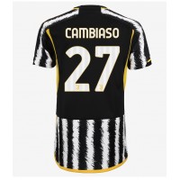 Juventus Andrea Cambiaso #27 Replika Hemmatröja Dam 2023-24 Kortärmad